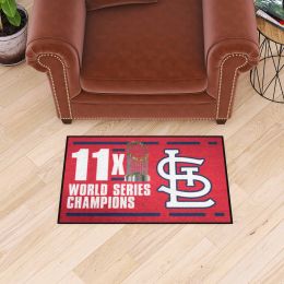 St. Louis Cardinals Dynasty Starter Mat - 19 x 30