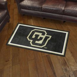 Colorado Buffaloes Area Rug - 4' x 6' Logo Nylon