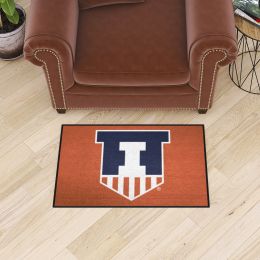 Illinois Illini Wordmark Starter Mat - 19 x 30