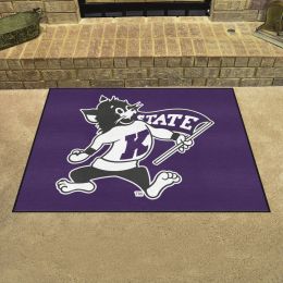 Kansas State Wildcats Mascot Logo All-Star Mat - 34 x 44.5