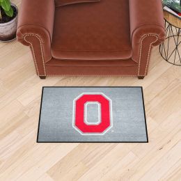 Ohio State Buckeyes Logo Starter Mat - 19 x 30