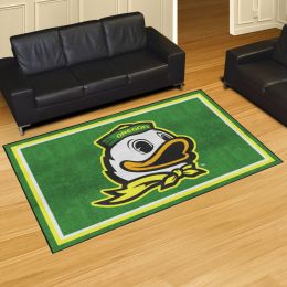 Oregon Ducks Area Rug - 5' x 8' Alt Logo Nylon