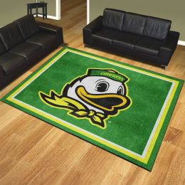 Oregon Ducks Area Rug - 8' x 10'  Alt Logo Nylon