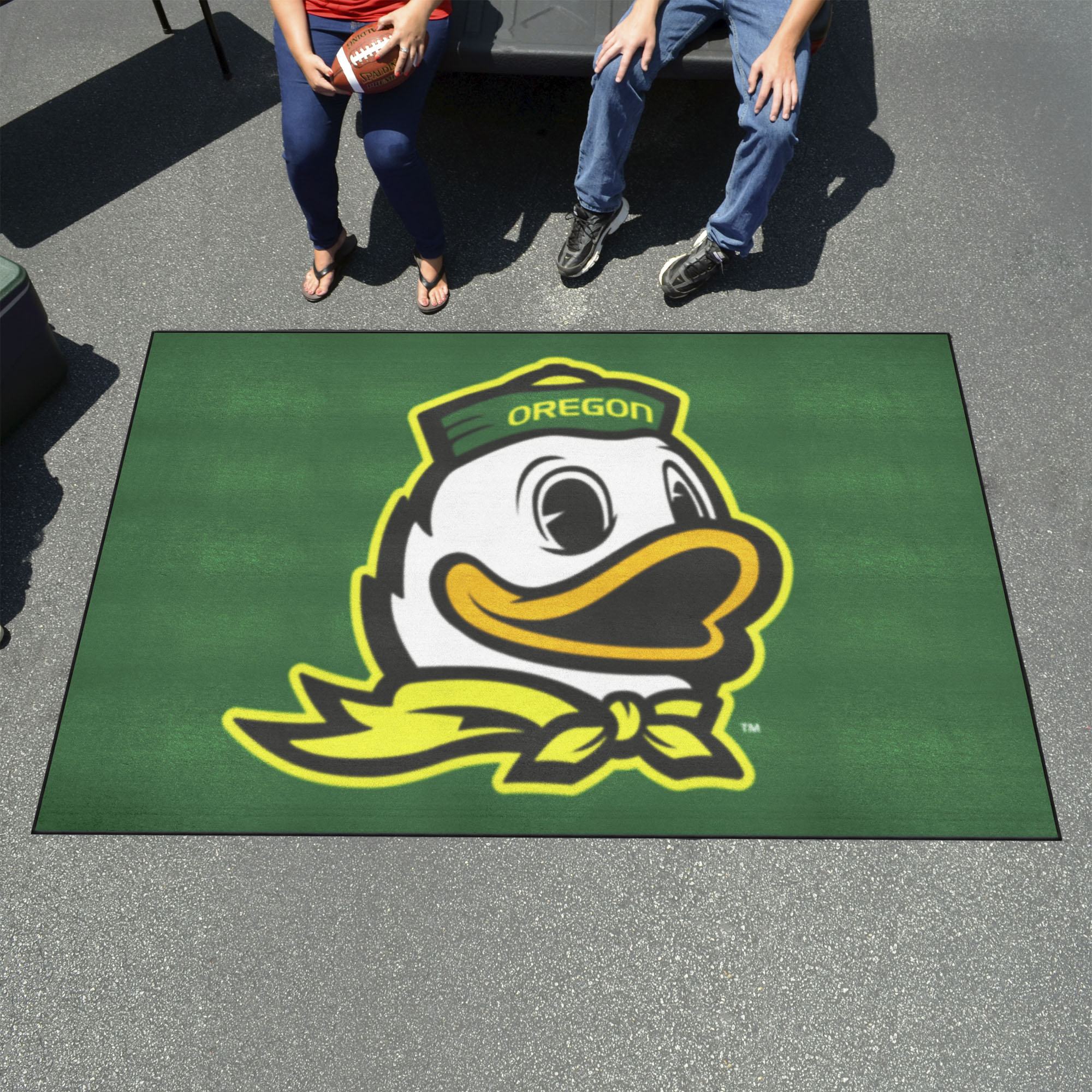 Oregon Ducks Outdoor Alt Logo Ulti-Mat - Nylon 60 x 96