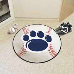 Penn State Nittany Lions Alt Logo Baseball Shaped Area Rug