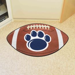 Penn State Nittany Lions Alt Logo Football Shaped Area Rug