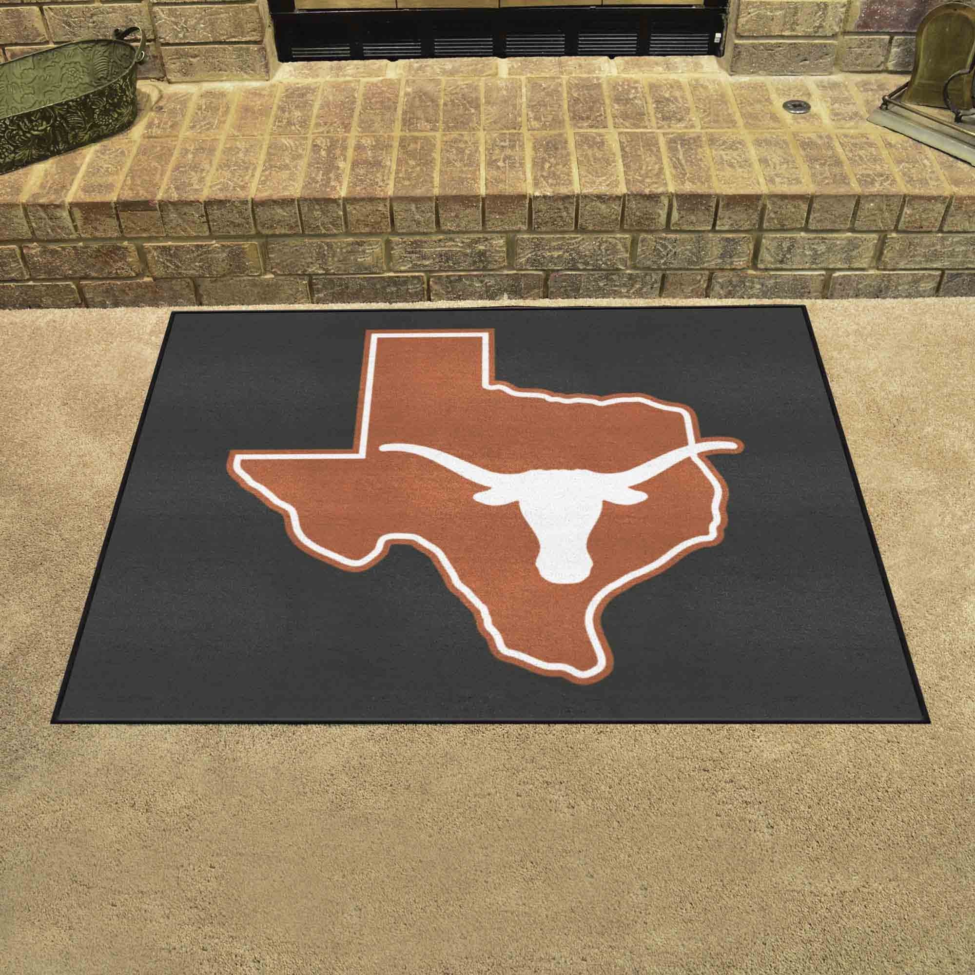 Texas Longhorns All-Star Alt Logo Mat - 34 x 44.5