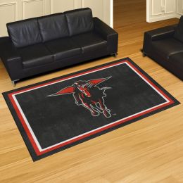 Texas Tech Red Raiders Area Rug - 5' x 8' Alt Logo Nylon