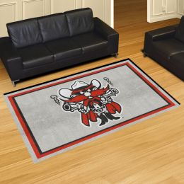 Texas Tech Red Raiders Area Rug - 5' x 8' Red Alt Logo Nylon