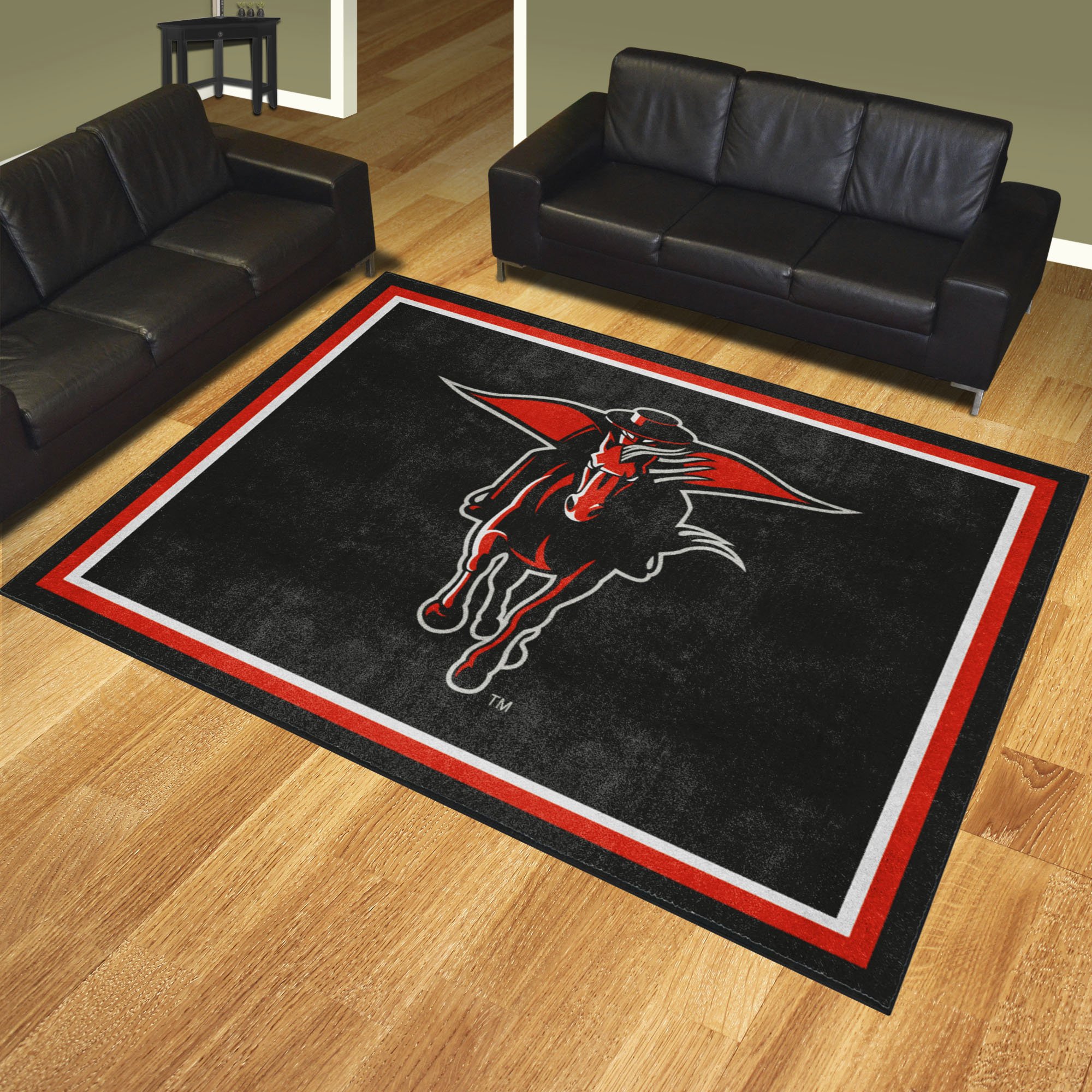 Texas Tech Red Raiders Area Rug - 8' x 10'  Alt Logo Nylon