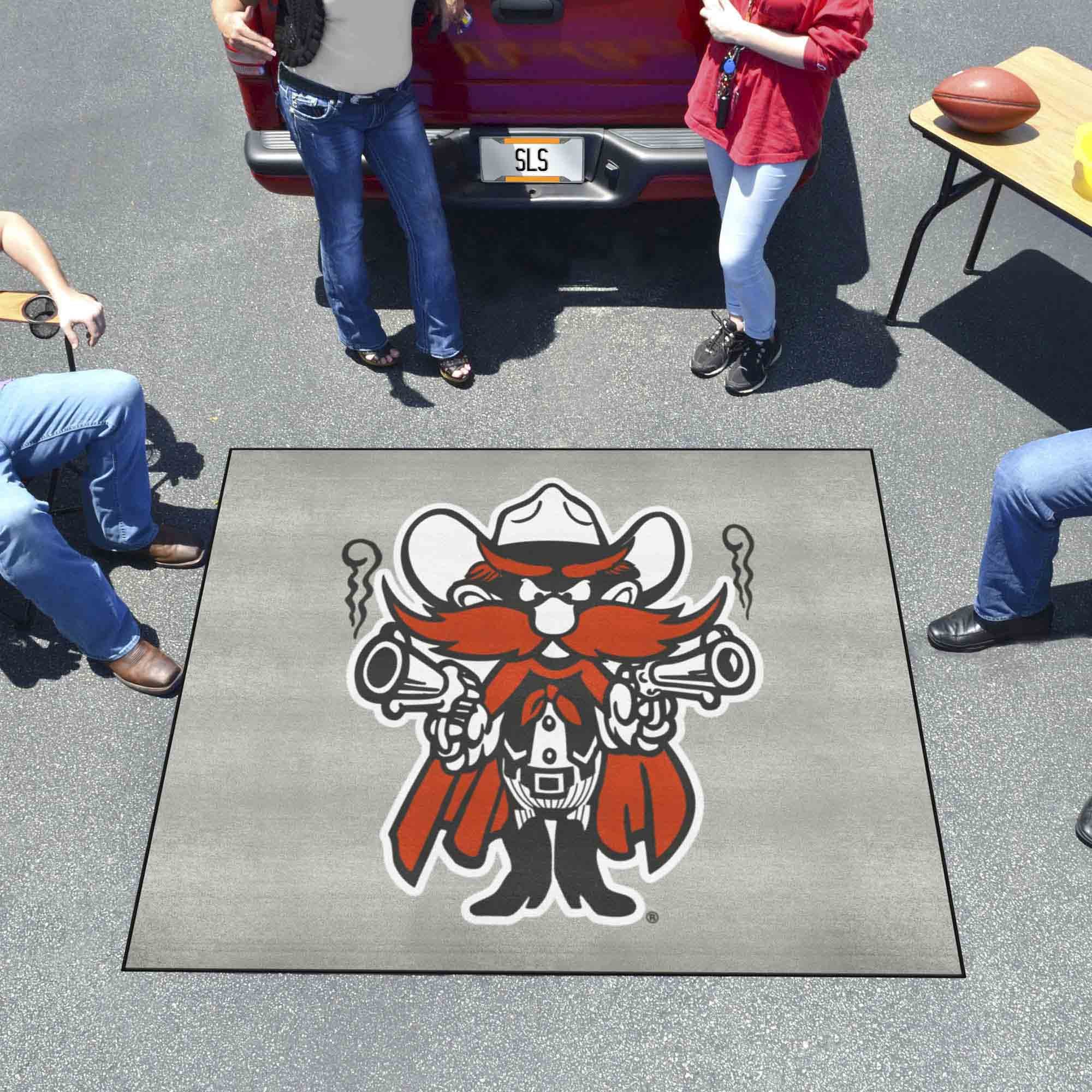 Texas Tech Red Raiders Tailgater Alt Red Logo Mat - 60 x 72