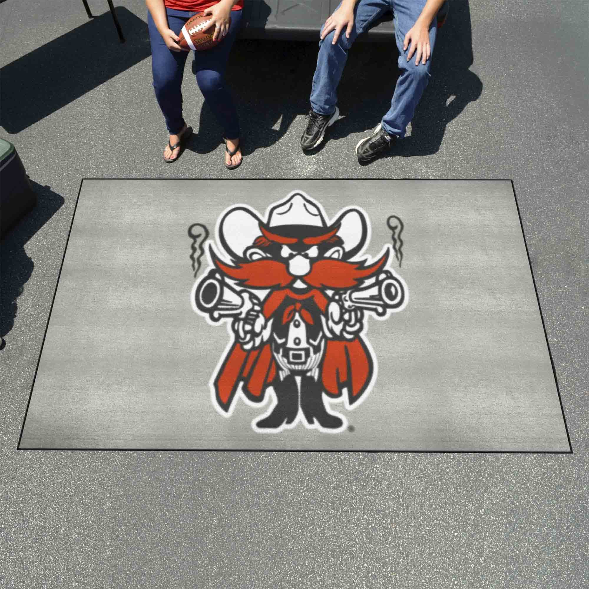 Texas Tech Red Raiders Outdoor Alt Red Logo Ulti-Mat - Nylon 60 x 96