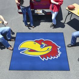 Kansas Jayhawks Tailgater Alt Logo Mat - 60 x 72