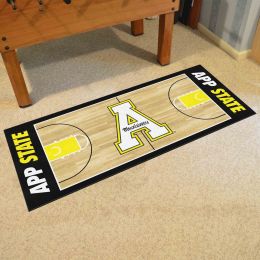 Appalachian State Mountaineers Basketball Court Runner Mat - 30 x 72