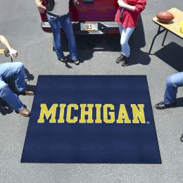 Michigan Wolverines Wordmark Tailgater Mat - 60 x 72