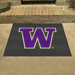 Washington Huskies All-Star Logo Mat - 34 x 44.5