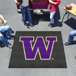 Washington Huskies Tailgater Logo Mat - 60 x 72