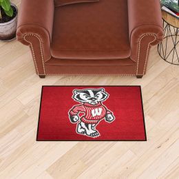 Wisconsin Badgers Alt Logo Starter Mat - 19 x 30