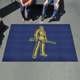 West Virginia Mountaineers Mascot Logo Starter Mat - 19 x 30