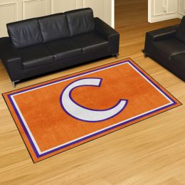 Clemson Tigers Area Rug - 5' x 8' Alt Logo Nylon