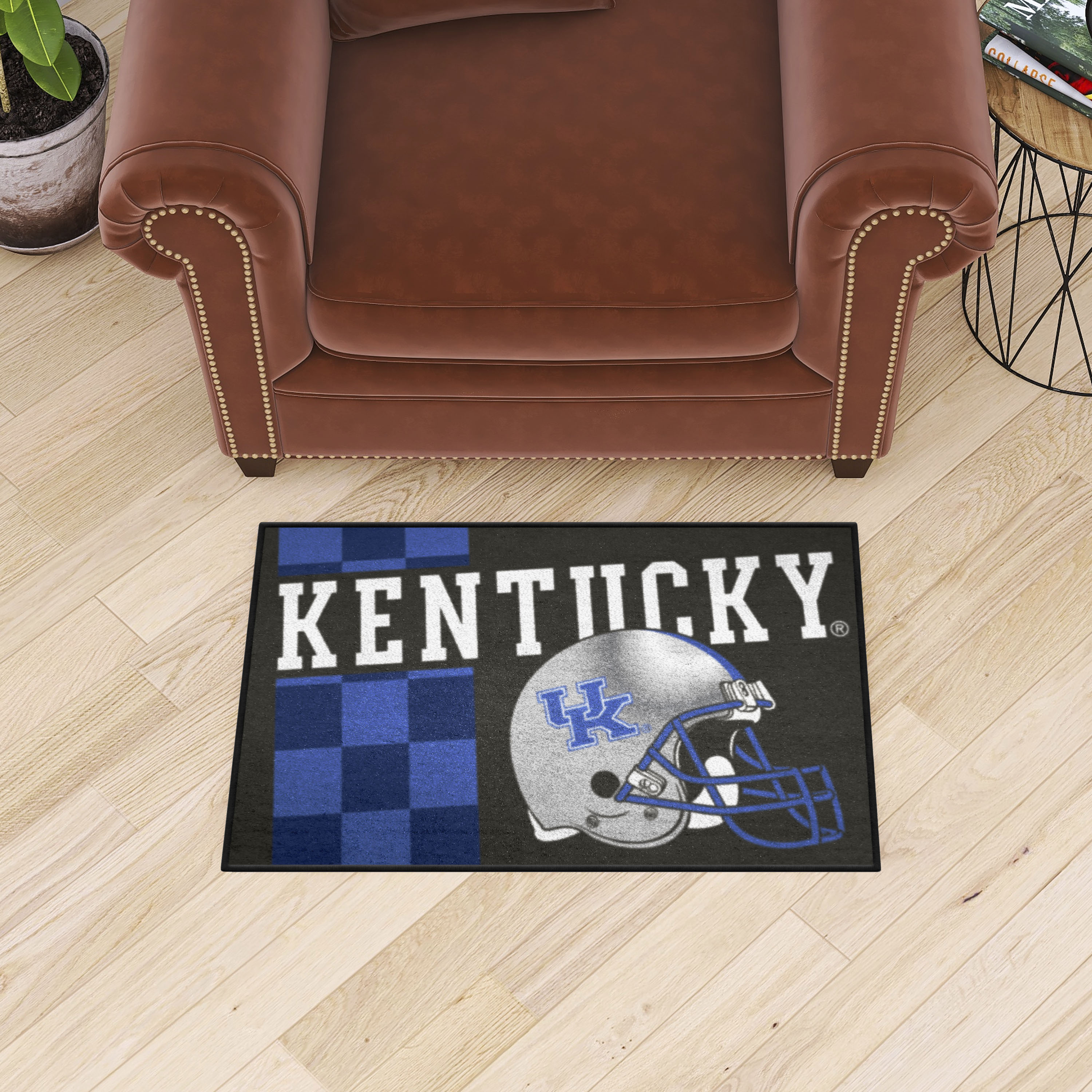 Kentucky Wildcats Logo and Wordmark Starter Mat - 19 x 30