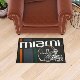 Miami Hurricanes Starter Mat Uniform - 19 x 30