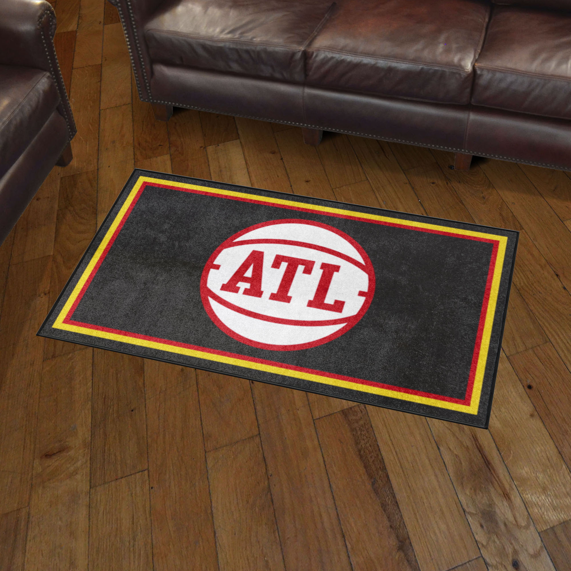 Atlanta Hawks Area Rug - 3' x 5' Alt Logo Nylon