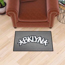 Brooklyn Nets Alt Logo  Starter Mat - 19 x 30