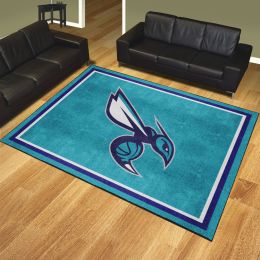 Charlotte Hornets Area Rug - 8' x 10' Alt Logo Nylon