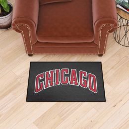 Chicago Bulls Wordmark Starter Mat - 19 x 30