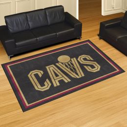 Cleveland Cavaliers Area Rug - 5' x 8' Alt Logo Nylon