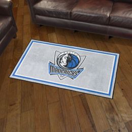 Dallas Mavericks Area Rug - 3' x 5' Global Logo Nylon