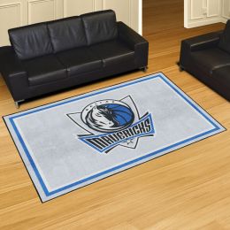 Dallas Mavericks Area Rug - 5' x 8' Global Logo Nylon