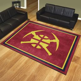 Denver Nuggets Area Rug - 8' x 10' Alt Logo Nylon