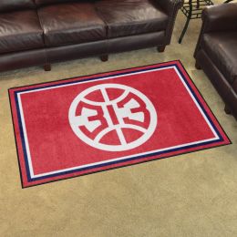 Detroit Pistons Area Rug - 4' x 6' Alt Logo Nylon