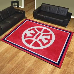 Detroit Pistons Area Rug - 8' x 10' Alt Logo Nylon