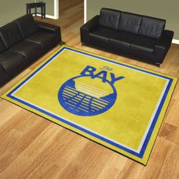 Golden State Warriors Area Rug - 8' x 10' Alt Logo Nylon