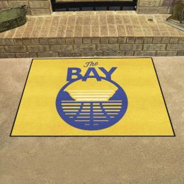 Golden State Warriors All-Star Alt Logo Mat - 34 x 44.5