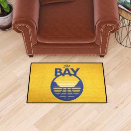 Golden State Warriors Alt Logo  Starter Mat - 19 x 30