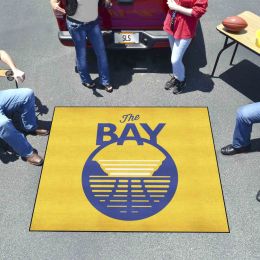 Golden State Warriors Tailgater Alt Logo Mat - 60 x 72