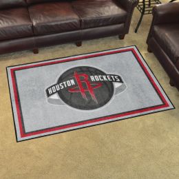 Houston Rockets Area Rug - 4' x 6' Global Nylon