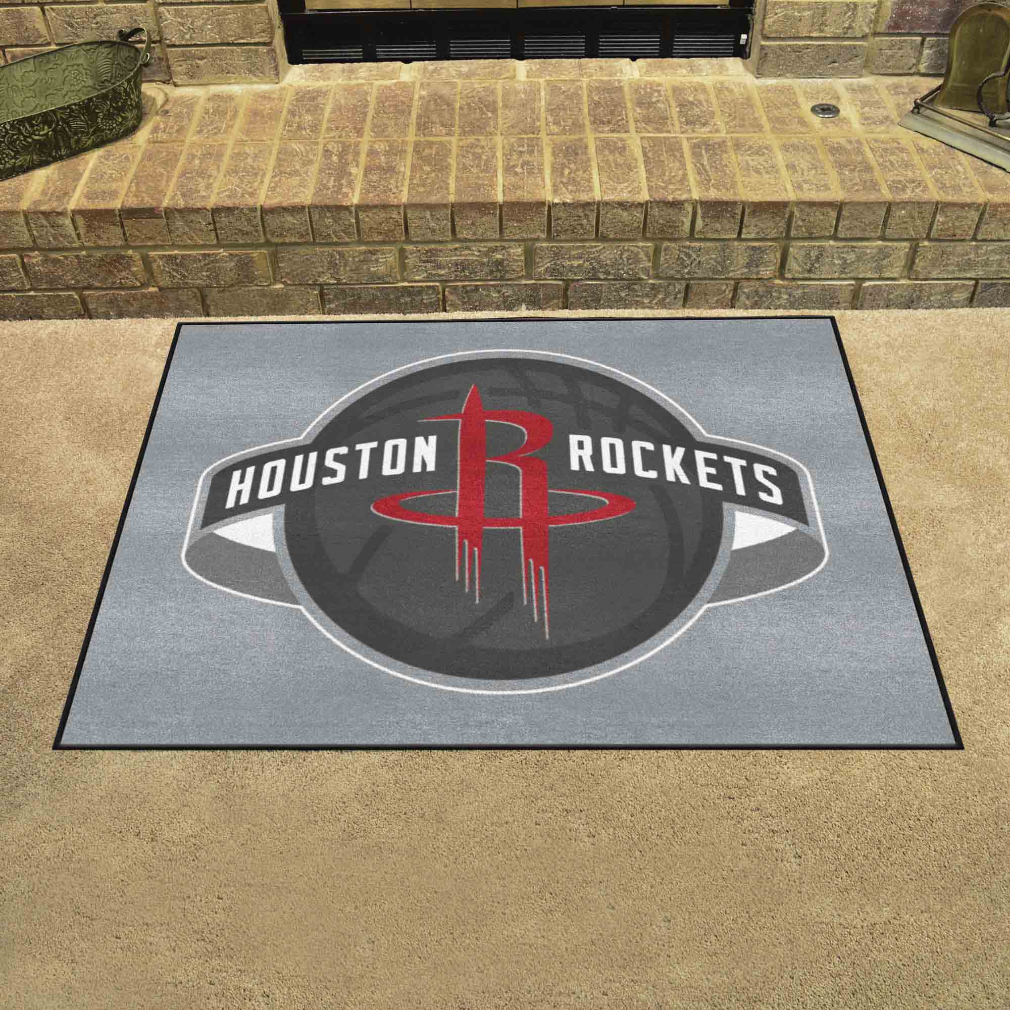 Houston Rockets All-Star Logo Global Mat - 34 x 44.5