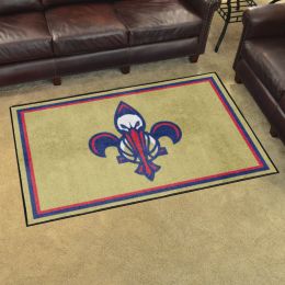 New Orleans Pelicans Area Rug - 4' x 6' Alt Logo Nylon