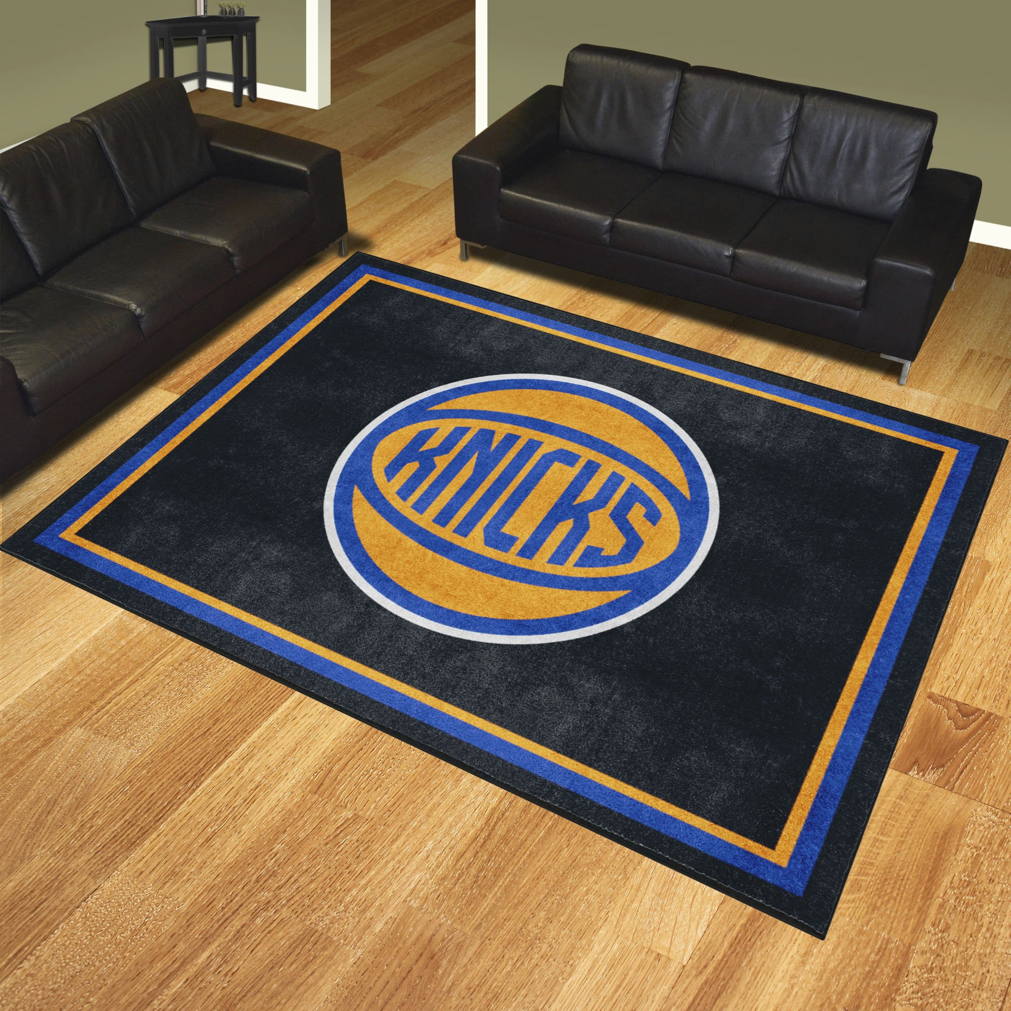 New York Knicks Area Rug 8' x 10' Alt Logo Nylon