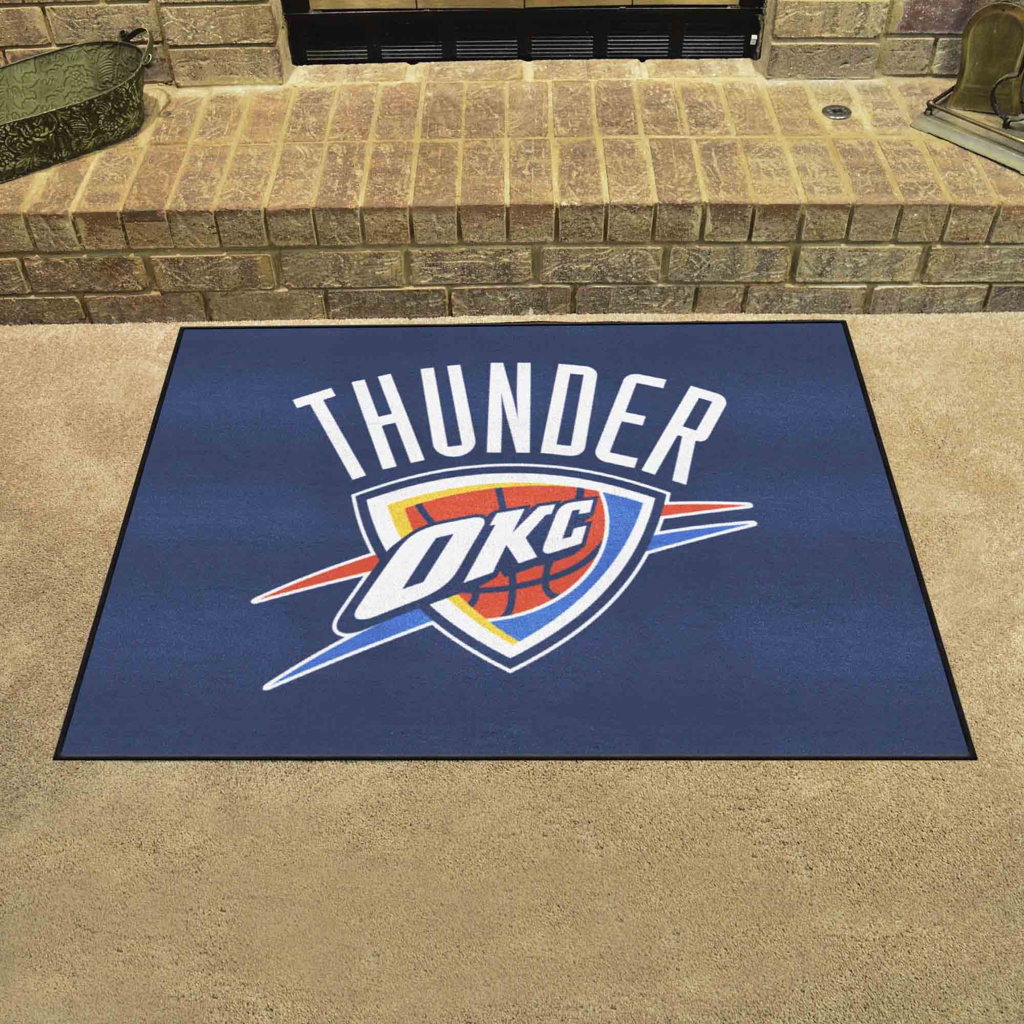 Oklahoma City Thunder All-Star Wordmark Mat - 34 x 44.5