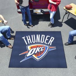 Oklahoma City Thunder Tailgater Wordmark Mat - 60 x 72