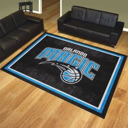 Orlando Magic Area Rug - 8' x 10' Wordmark Nylon