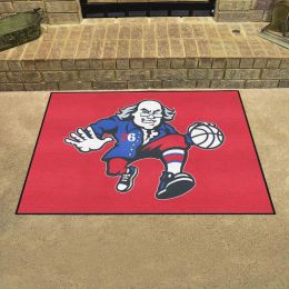 Philadelphia 76ers All-Star Alt Logo Mat - 34 x 44.5