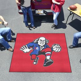 Philadelphia 76ers Tailgater Alt Logo Mat - 60 x 72