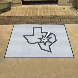 San Antonio Spurs All-Star Alt Logo Mat - 34 x 44.5